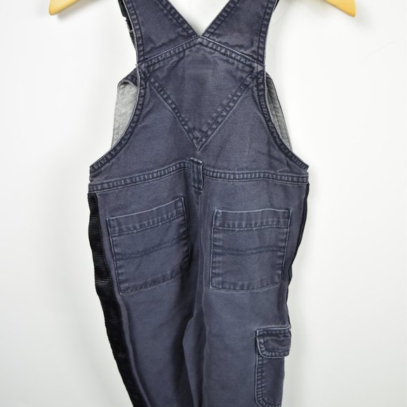 Dark blue cotton overalls 12-18m - Picture 12 of 12